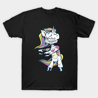 Zombie unicorn gift idea T-Shirt